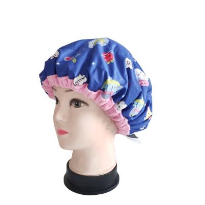 China Reusable Hair Care Products for Clay Bead Hair Thermal Conditioning Hair Care Heat Salon Hat Heated Hat Clay Bead Bonnet Cap for sale