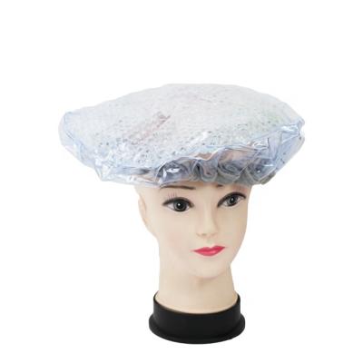 China Reusable Perlie Heat Cap For Hair Hair Care Treatment New Design Heat Shower Cap Gel Deep Treatment Luxury Pearl For Salon for sale