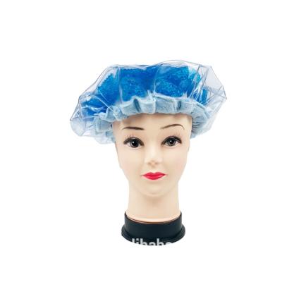 China Reusable Black Hair Care Products Wholesale Hot Luxury Hair Treatment Beauty Care Hair Tool Shower Cap Cold Wraps for sale