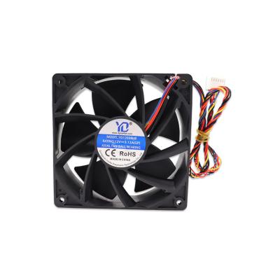 China Computer Case 120mm 12038 5 Inch DC Brushless PC Computer Case Fan Ball Air Power 5V 12V 24V PIN for sale