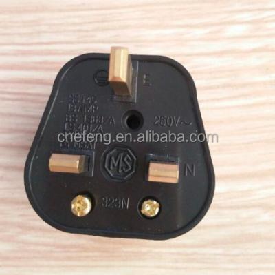 China Industrial British Standard Socket 3 Pin Copper Material for sale