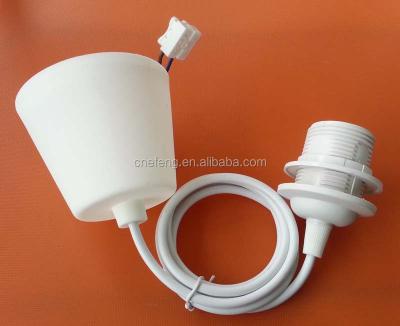 China Residential pendant lamp components set with E27 themoplastic lampholder for sale