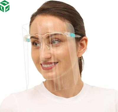 China Recyclable Anti-fog Safety Eye Shield Face Cover Children Full Face Protective Mask Plastic Glasses for sale