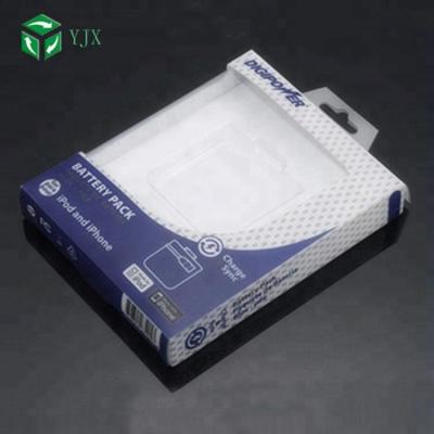 China Recyclable Custom iPod/Iphone/Cell Phone Pack/Battery Plastic Packaging Box for sale