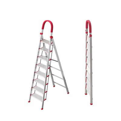 China Folding Ladders New Design Folding Attic Ladders With Graphic Aluminum Railing Design Customized Contemporary Aluminum Alloy for sale