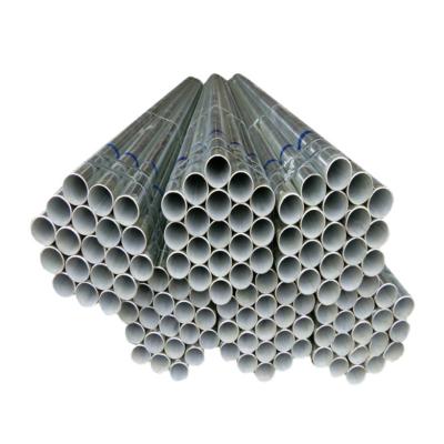 China High Quality Hot Dipped Liquid Pipe 10mm Gi Round Steel Tubing Pre Galvanized Tube Steel Pipe for sale