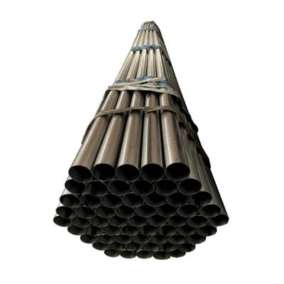 China Pipe Black Liquid Carbon Welded ERW Steel Pipe Construction Pipe For China Hollow Section Welded Black Round Steel Pipe for sale