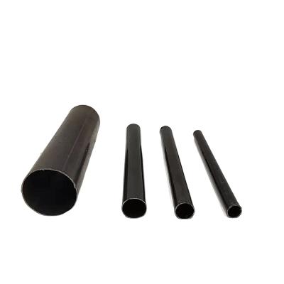 China Hot Dipped Galvanized Structure Pipe Round Welded Steel Pipe Round Black Back Small Thin Walled Steel Pipe 8-18mm for sale