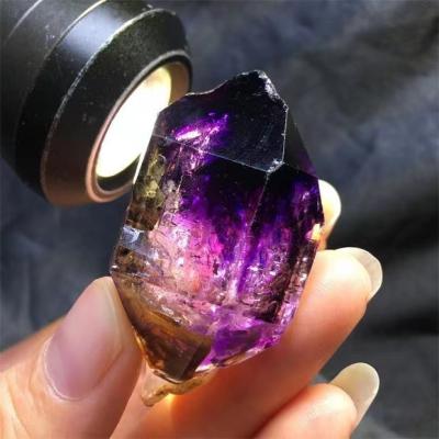 China Hot Sales China Raw Natural Specimen Amethyst Super Seven Scepters Backbone For Spiritual Meditation for sale