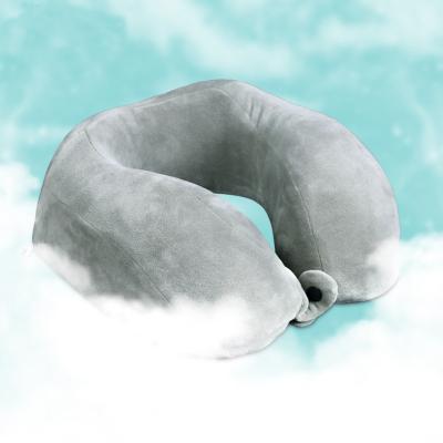 China Anti-Static U Shaped Memory Foam Cervical Support Travel Neck Pillow Car Neck Pillows for Car and Airplane for sale