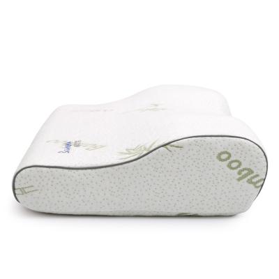 China Custom Anti-static Premium Ergonomic Cervical Orthopedic Memory Foam Neck Shape Wedge Pillow Cooling Foam for sale