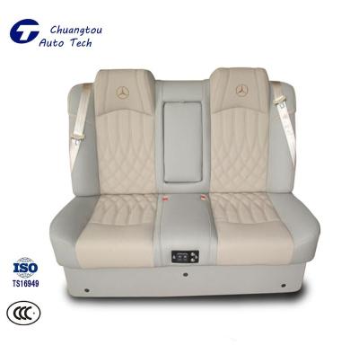 China Luxury Adjustable Leather Auto Back Seat Power Back Row Seat Automotive Auto Back Row Seat CTZY026 for sale