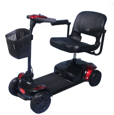 China Four Wheel Single Seat Electric Mobility Scooter For Elder And Disable People 102*50*88cm for sale