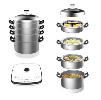 China Custom high quality RV factory supply 316 stainless steel electric couscous food steamer for sale