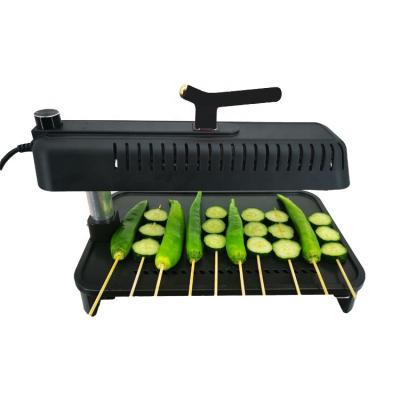 China Family BBQ 3D Electric BBQ Grill Indoor Infrared Heating Smokeless Rotisserie for sale