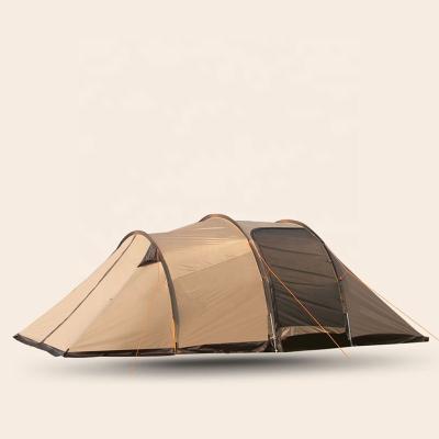 China Camouflage/Field Tmwo Game One Room One Room One Hall Camping Tent Waterproof Outdoor Family Tunnel Tent 5-8-10 People Camping Tent for sale