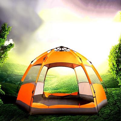 China Camouflage Game Tamuwo Family Equipment Camping Quick Open Automatic Tent / Outdoor Waterproof Tent Light Sightseeing Field for sale