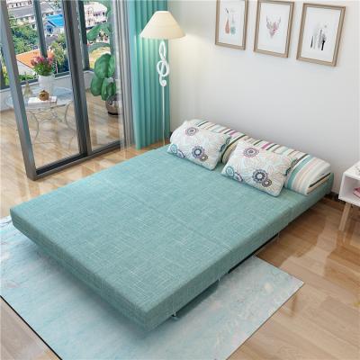 China Foldable Chinese Factory Provided Colorful Upholstered Extended Headboard Sofabeds Single Adjustable Bed Suitble For Different Ages for sale