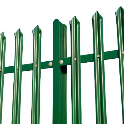 China Factory Direct Wholesale Black Easily Assembled Garden PVC Coated Wire Mesh Metal Steel Iron Fence Euro House for sale