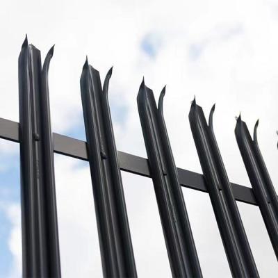 China Easily Assembled High Standard Wholesale Galvanized Steel Metal Picket Palisade Fence Y Post/Star Picket/T Post For Farm Used for sale