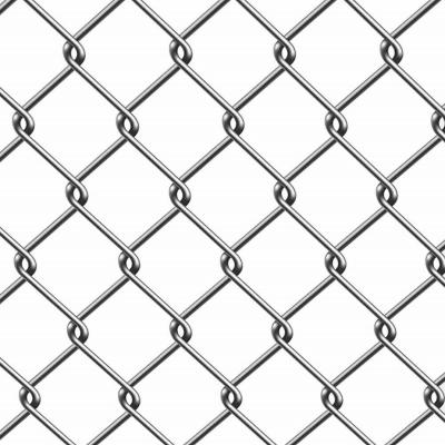 China Easily Assembled Black Green PVC Coated Cage Stainless Steel Chain Link Fence Turkey Nigeria Pakistan Post Panels 6x10 for sale