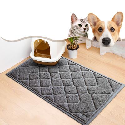 China Travel Pet Food Mat Washable PVC Cat Litter Mat Pet Bed for sale