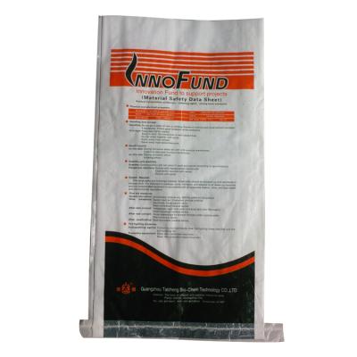 China Top Standard Reasonable Price Latest Product In Stock Customised Chemical Woven Rice Bag for sale