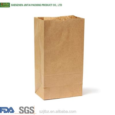 China China Factory Kraft Paper Bag Heat Seal Snack Paper Shopping Bag Moisture Proof Packaging Bag for sale