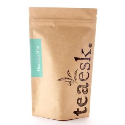 China Factory Price BIODEGRADABLE Fish Feed Packaging Bags With Brown Kraft Paper Bags for sale