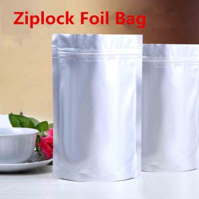 China 2.5mil Thickness Aluminum Foil Plastic Moisture Proof Flexible Sachet Packaging Ziplock Biodegradable Material Paper Bag for sale