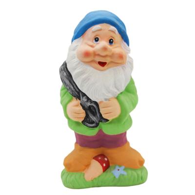 China Garden Deocration Garden Supplies Wholesales Custom Cute Gnome Set Dolls Seven Dwarfs Ornament Idea For Garden Decoration for sale