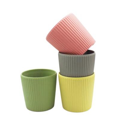 China Wholesale CLASSIC Round Nordic Home Decoration Classic Colorful Ceramic Flower Planter Pots Garden for sale