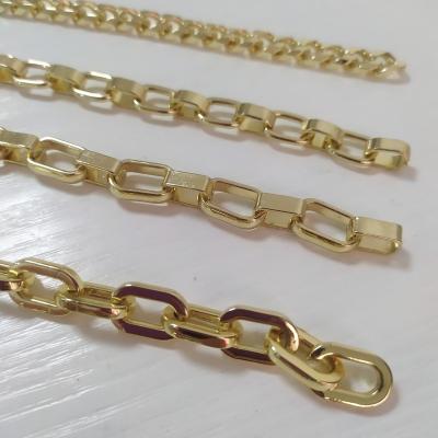 China Factory wholesale price metal chain fashion bag chain ceiling lamp flower pot chain zinc alloy chain for sale