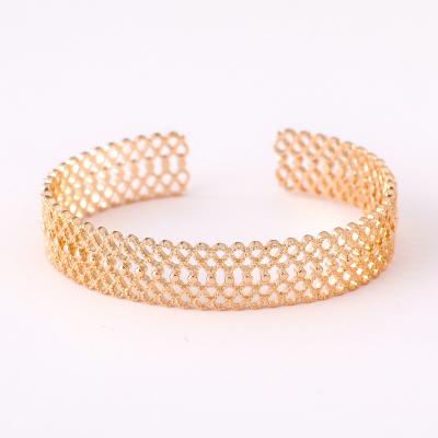 China Hiphop Factory Sale Adjustable Bangle High Quality Copper Bracelet For Women Jewelry for sale