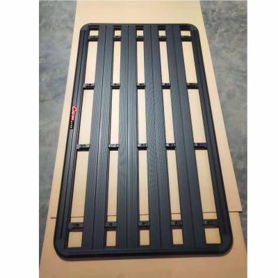 China Black Car Accessories Universal Aluminum Flat Customized Aluminum Roof Rail Rack For Suzuki Jimny for sale