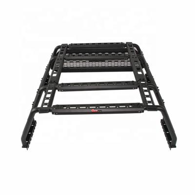 China Decoration+to Carry Luggage Roll Bar For Pick Up Truck Car Black Steel Roll Bars Auto Universal 4x4 Roll Bar for sale