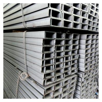 China Industry Guide Rails U Channel Galvanized Steel U Channel Price Steel Channel Galvanized Steel for sale