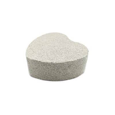 China New Design Comfortable Heart Shape Bath Pumice Stone Custom Fashion for sale