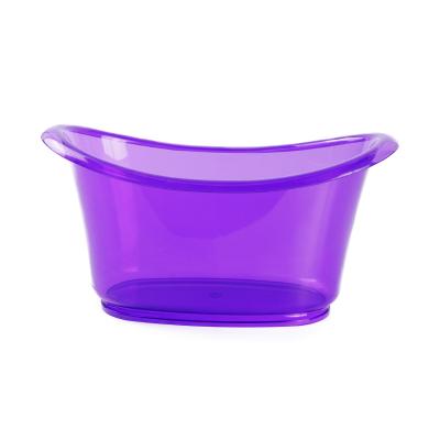 China Wholesale New Design Mini Bathtub Screen Printing High Quality Plastic Container Viable For Bath Products for sale