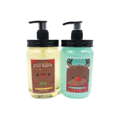 China Luxury high quality wholesale 500ml plastic cosmetic bottle liquid soap plastic packaging for sale