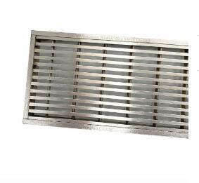 China Floor Plain Casting Aluminum 1000mm Shower Drain Cover for sale