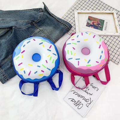 China Waterproof Cute Rainbow Printing Backpack Kids Ring Shaped Gifts School Bags for sale