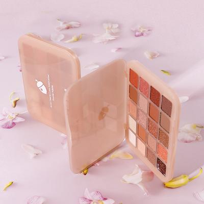 China Waterproof 20 Colors Private Label Eyeshadow Palette Vegan Eyeshadow Pigment for sale