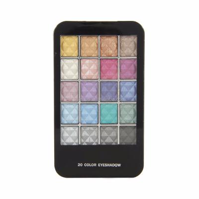 China High Shimmer No Logo Matte Glitter 20 Color Eyeshadow for sale