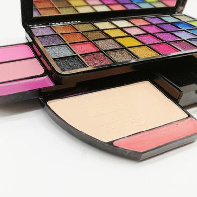 China Custom Hot Selling Beauty Eyeshadow Palette Waterproof Invisible Makeup Blusher Base Cosmetics Drawers for sale