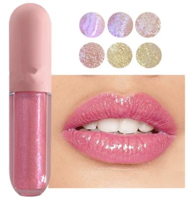 China 2022 New Private Label High Shimmer Lip Gloss Waterproof with Hylaronic Acid and VitaminE for sale