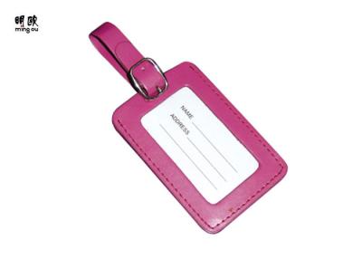 China Imprinted Childrens Travel Bright Luggage Tag , Suitcase Name Tags For Luggage for sale