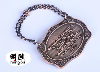 Chine En alliage de zinc lourd d'électrodéposition de médailles faites sur commande en bronze de sport avec le logo gravé à vendre