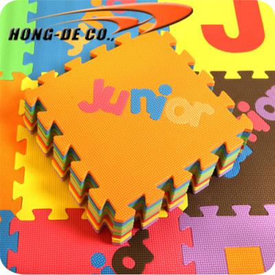 China Niet Giftige 1cm Opgevulde Figuurzaag Playmat/EVA Foam Mat Puzzle Pieces Te koop