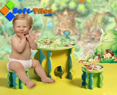 China Freundliche 2cm starke Kinder Eco schäumen Toy Eva Foam Chair zu verkaufen